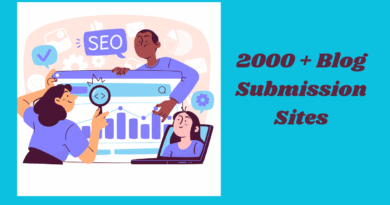 free blog submission sites 2025